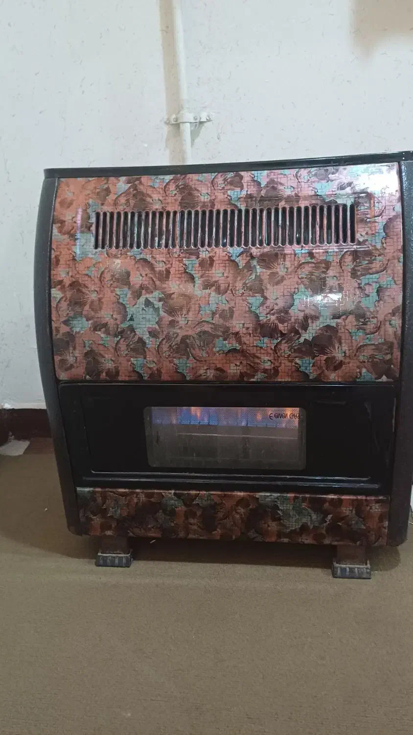 بخاری گازی طرح شومینه|بخاری، هیتر، شومینه|اهواز, کوی فرهنگیان ۲|دیوار