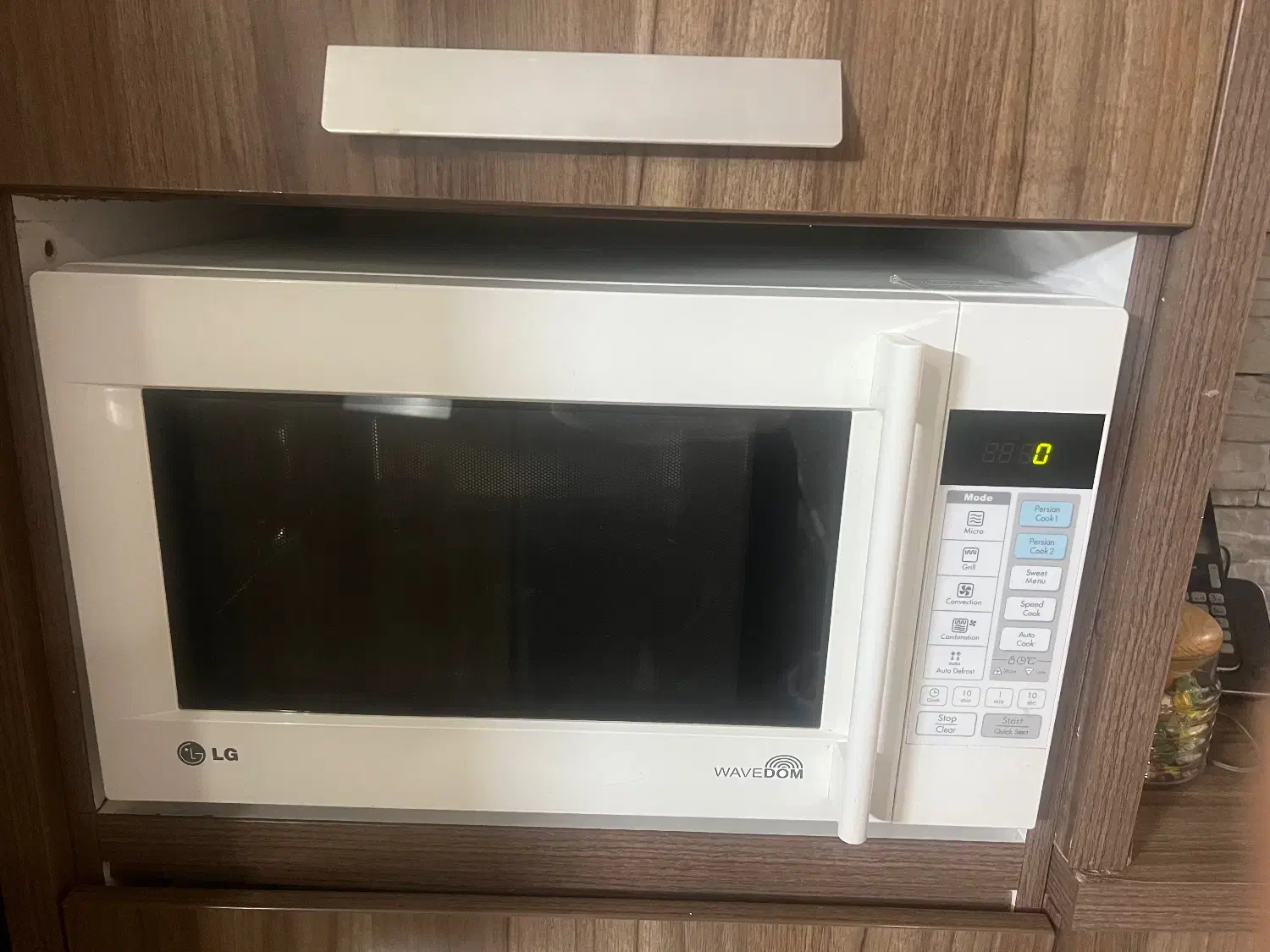 ماکروفر( WAVEDOM) ال جی اصل کره|اجاق گاز و لوازم برقی پختوپز|کرج, جهانشهر|دیوار