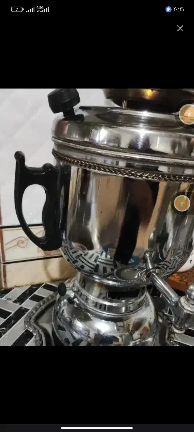 سماور در حد نو|سماور، چای‌ساز، قهوه‌ساز|شهرکرد, |دیوار