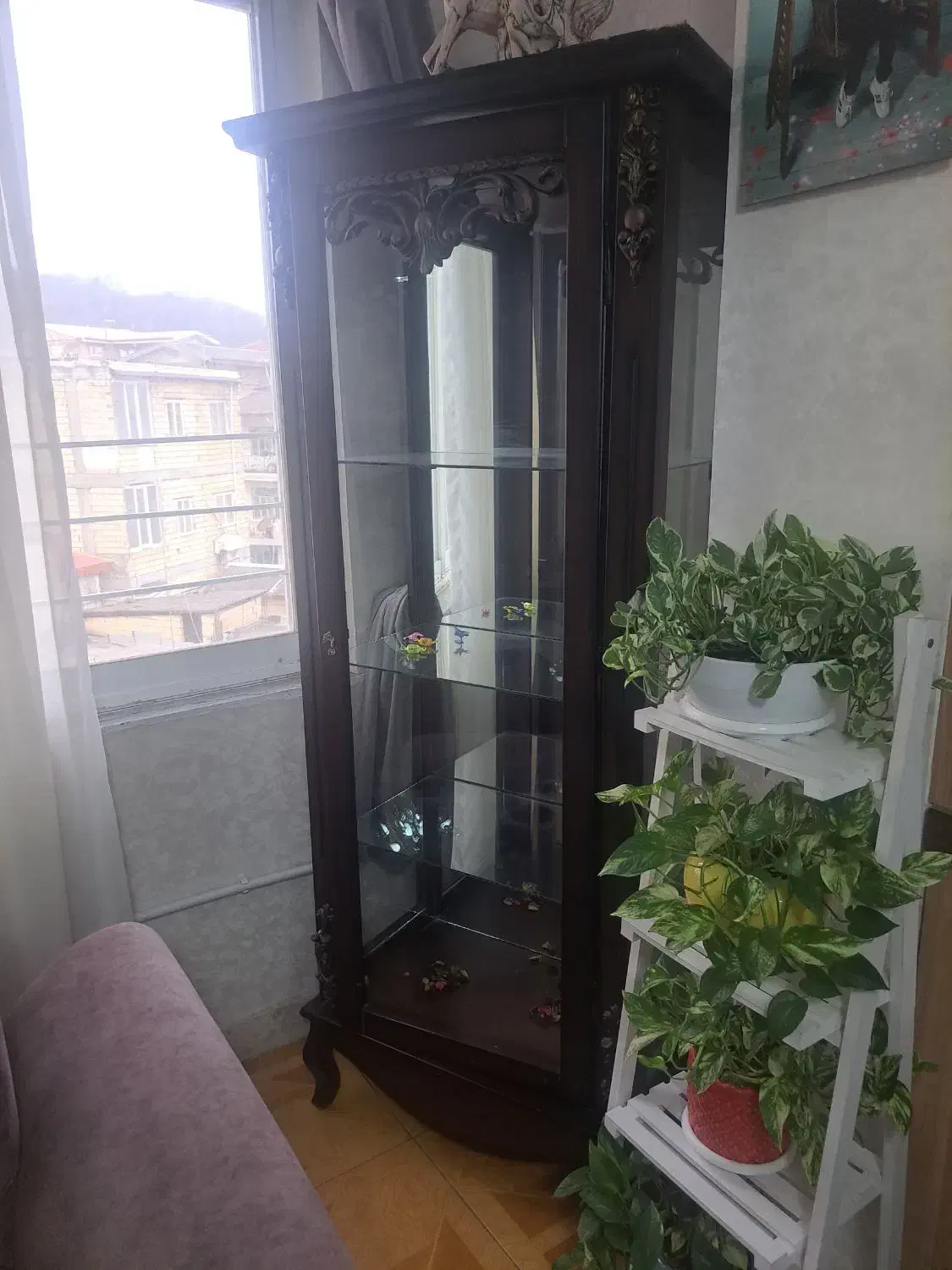 ویترین در حد نو|بوفه، ویترین، کنسول|تالش, هشتپر|دیوار