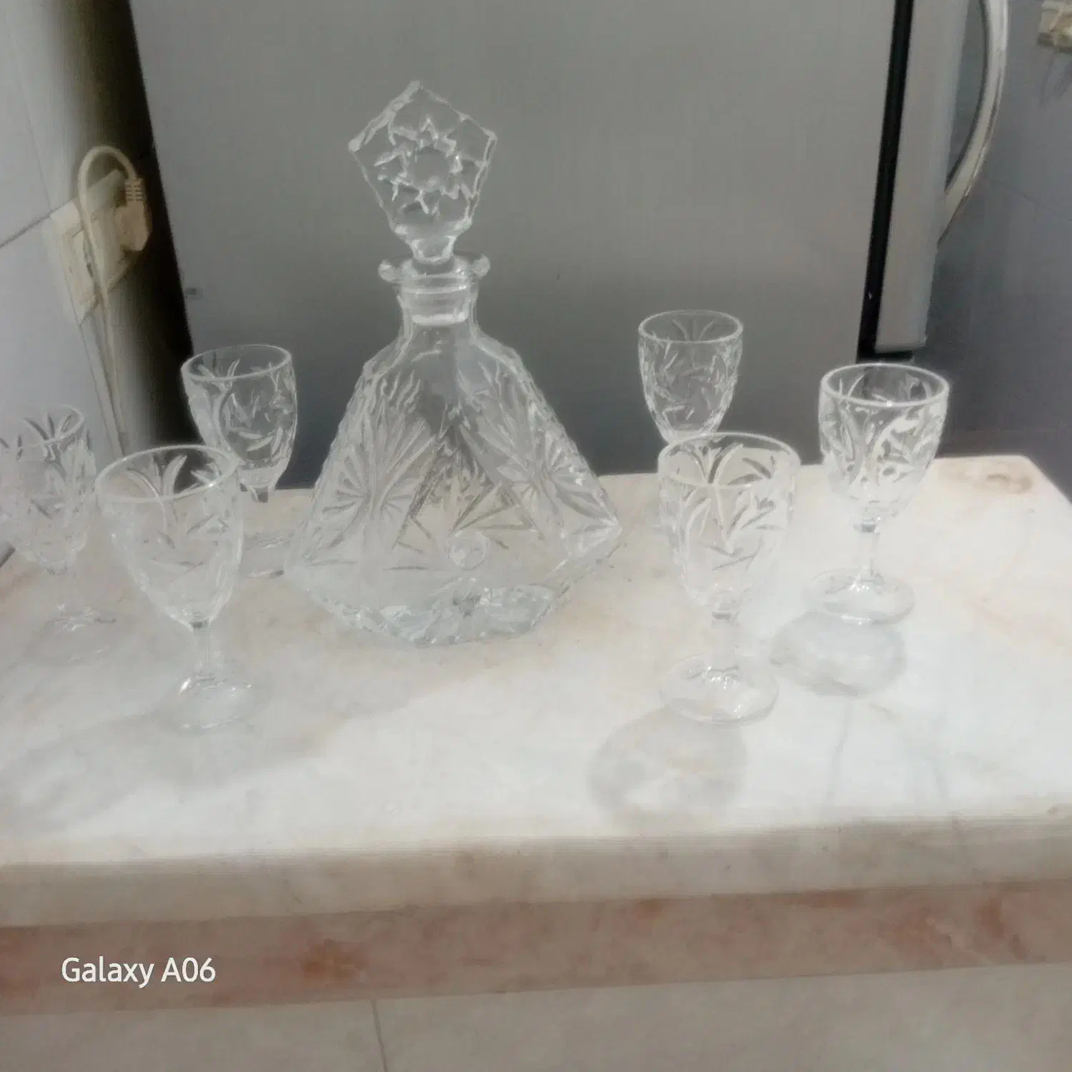 گیلاس خوری باجام و6عددلیوان یاشربت خوری|ظروف سرو و پذیرایی|قم, شهرک سازمان آب|دیوار