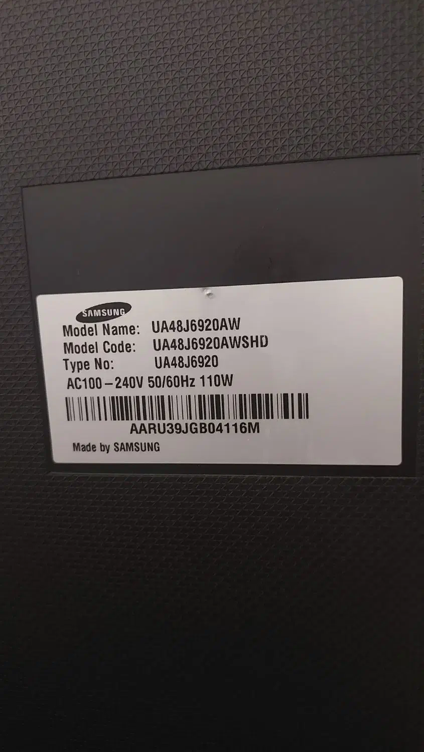 تلویزیون اسمارت ۴۸ اینچ سامسونگ|تلویزیون و پروژکتور|پردیس, فاز ۴|دیوار