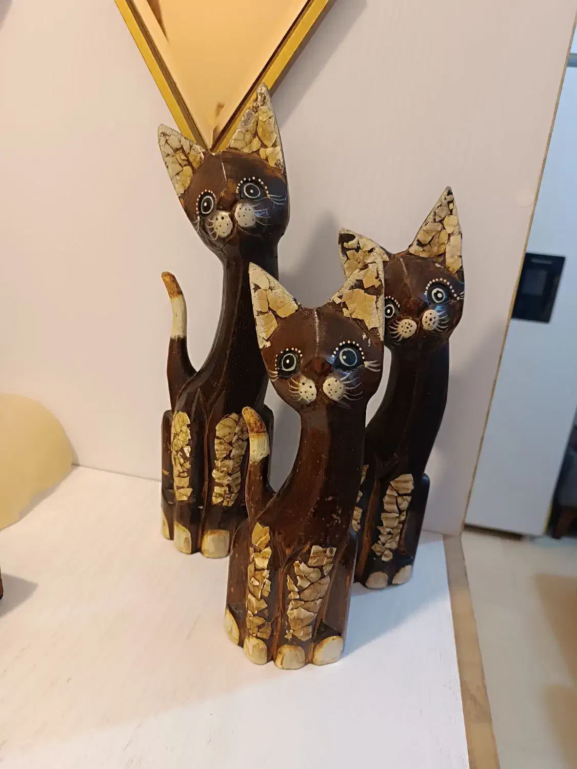 مجسمه چوبی|مجسمه، تندیس، ماکت|کیش, |دیوار