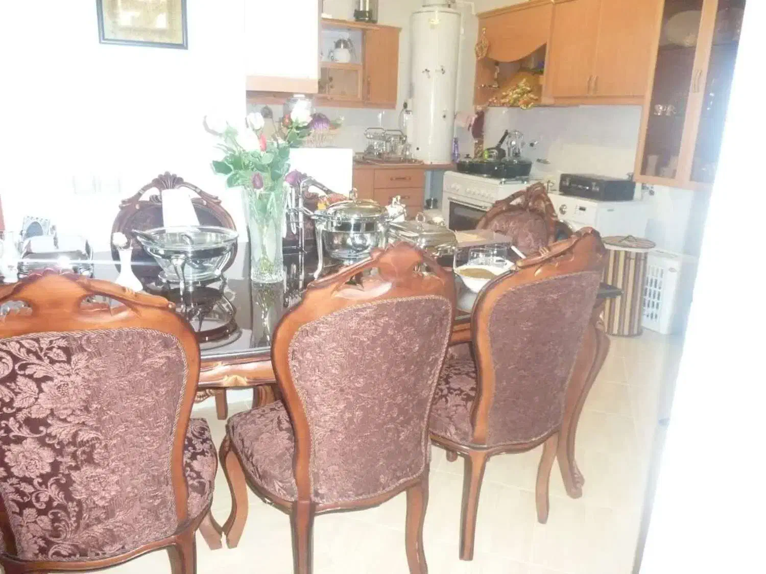 فروش میز غذاخوری 8 نفره|میز و صندلی غذاخوری|مبارکه, |دیوار