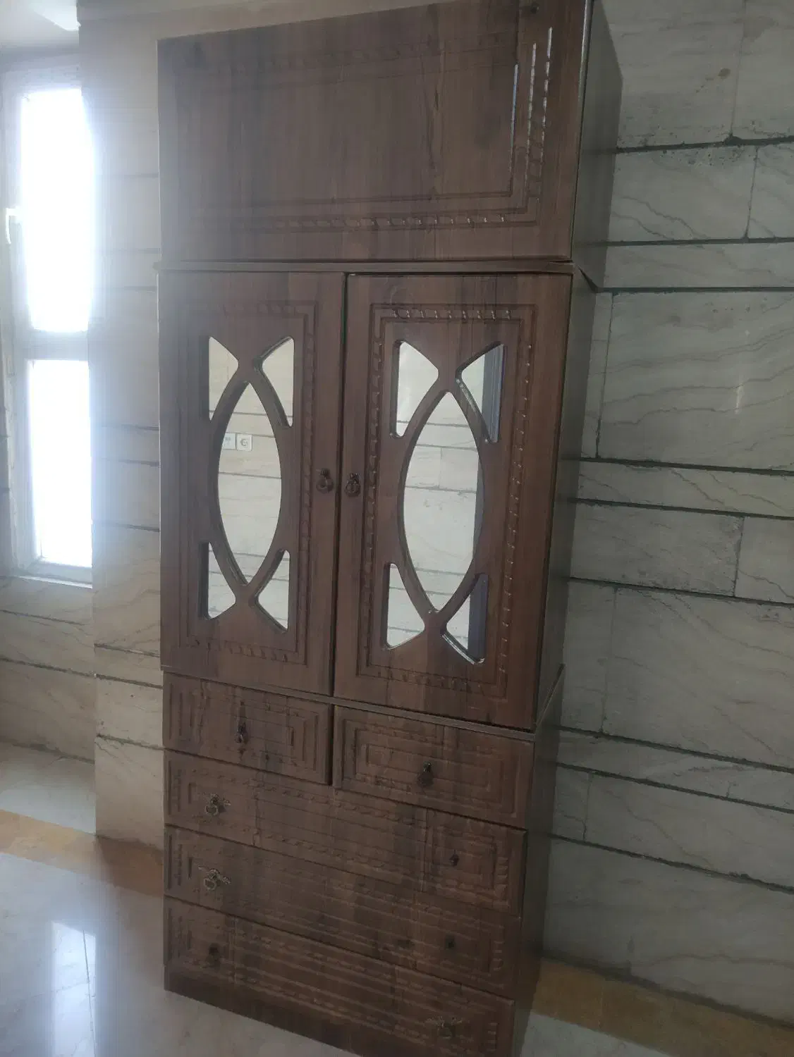 کمد لباس|جاکفشی، کمد، دراور|تهران, گلستان (شهرک راه آهن)|دیوار