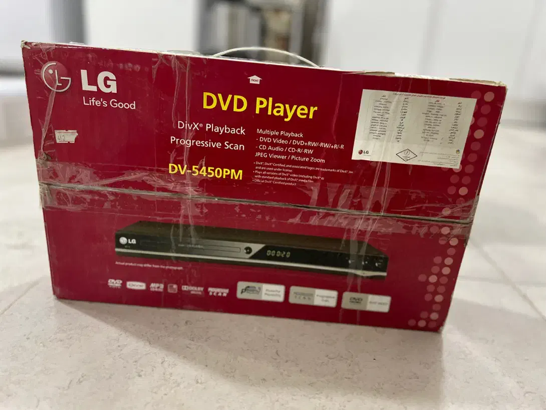 DVD پلیر LG مدل DP5450 اصلی HDMI USB|پخش‌کننده DVD و ویدیو|بندرعباس, |دیوار