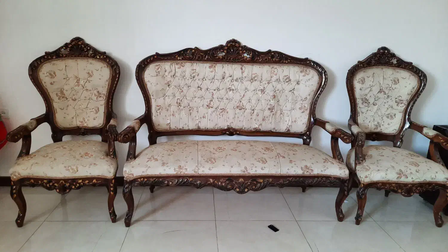 مبل استیل .منبت کاری دست|مبلمان خانگی و میز عسلی|هشتگرد, گلسار|دیوار