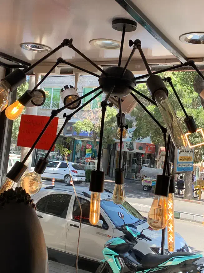 لوسترِ فانتزیِ عنکبوتی|لوستر و چراغ آویز|خلخال, |دیوار