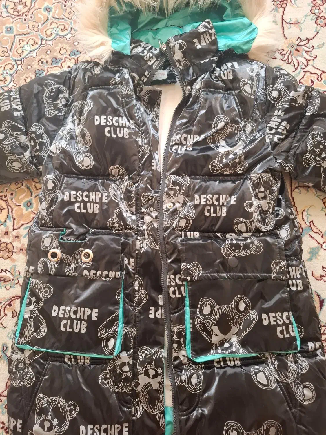 کاپشن دخترانه|کفش و لباس بچه|یزد, |دیوار