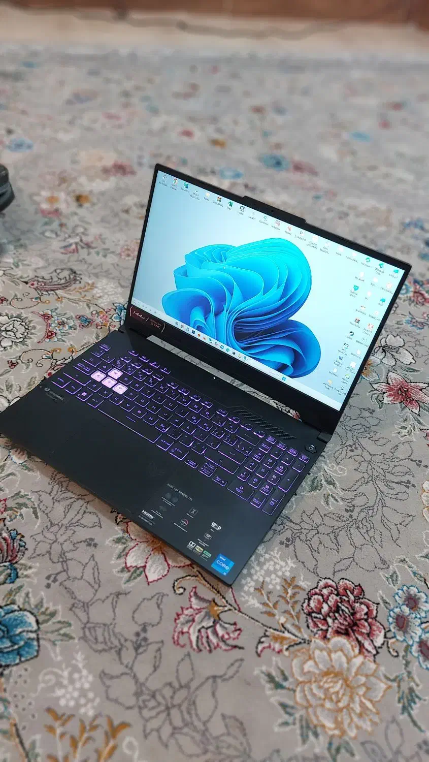 لپتاپ ایسوس تاف گیمینگ  گرافیک RTX3050|رایانه همراه|علی‌آباد کتول, |دیوار
