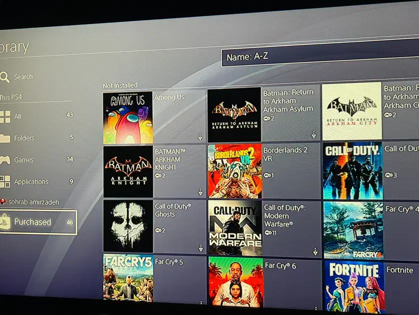 فروش پی اس فور با چهل بازی روی اکانت و هفت دیسک|کنسول، بازی ویدئویی و آنلاین|کرمان, |دیوار