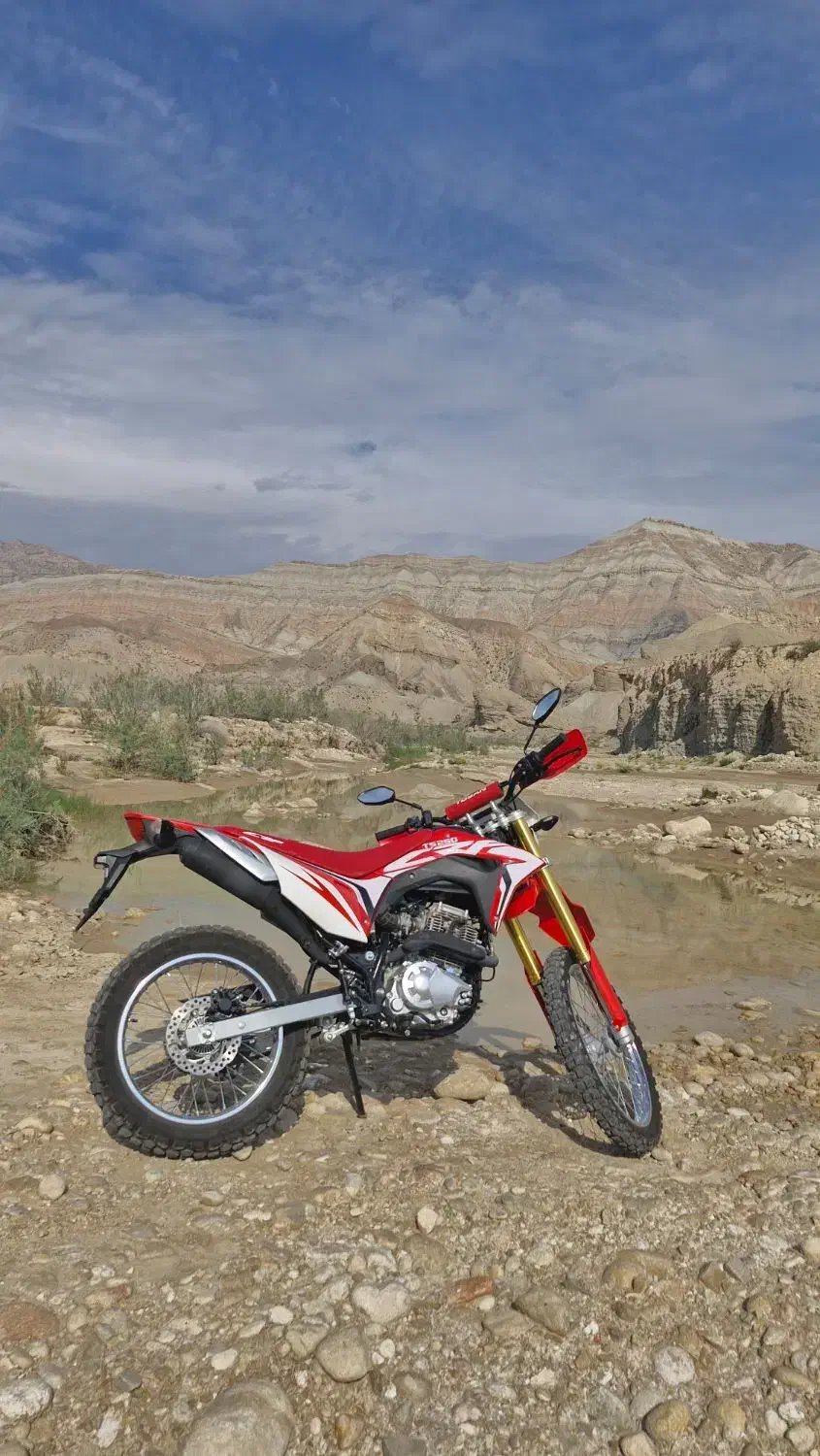 موتور تریل توسن|موتورسیکلت|اهرم, |دیوار