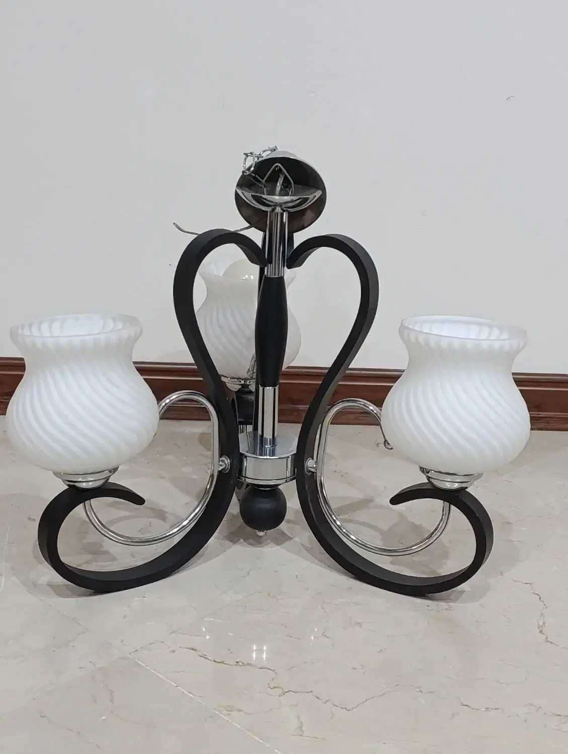 لوستر سه شاخه|لوستر و چراغ آویز|تهران, مدائن|دیوار