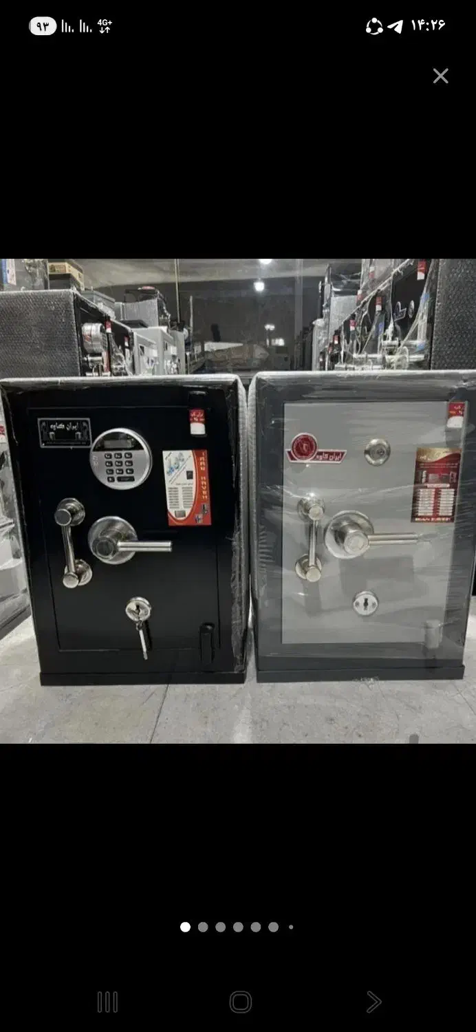 گاوصندوق سفید مشکی درب گنجینه‌دار|ابزارآلات|ورامین, شهرک ولیعصر|دیوار