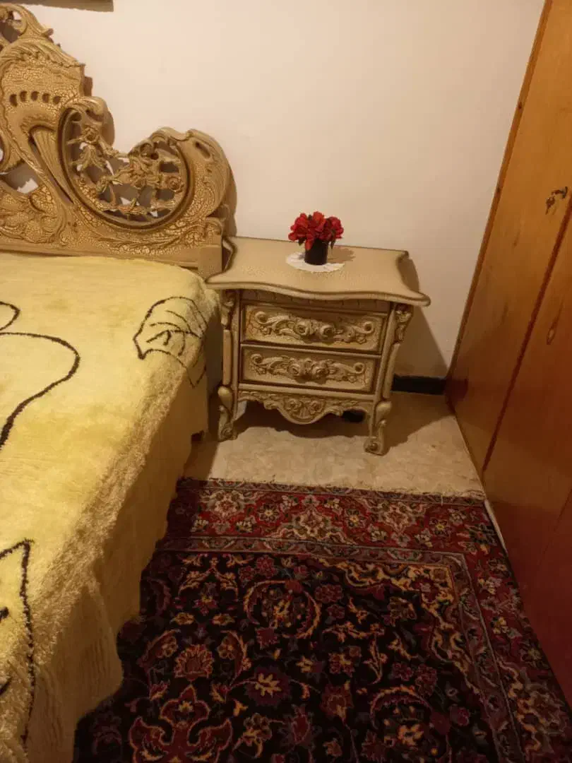 سرویس تخت خواب کاملا چوب|تخت و سرویس خواب|نوشهر, |دیوار