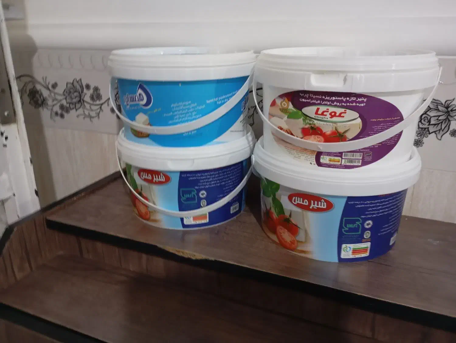 سطل جا پنیر|ظروف نگهدارنده، پلاستیکی، یکبارمصرف|بروجرد, |دیوار