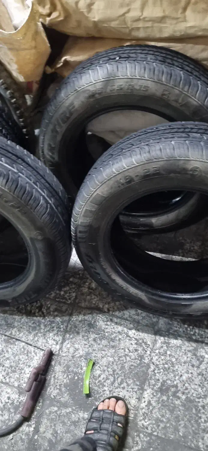 ۴ حلقه کویر تایر ۱۵.۶۵.۱۸۵ پژو|قطعات یدکی و لوازم جانبی|نجفآباد, دفاع مقدس|دیوار