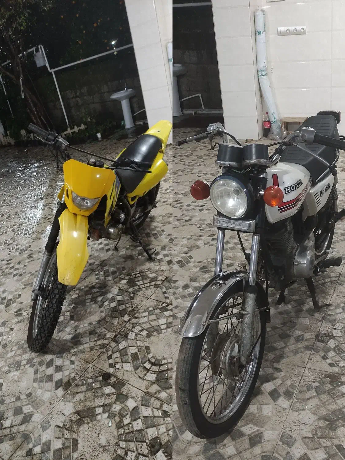 هوندا مزایده و تریل 200|موتورسیکلت|کلاچای, |دیوار