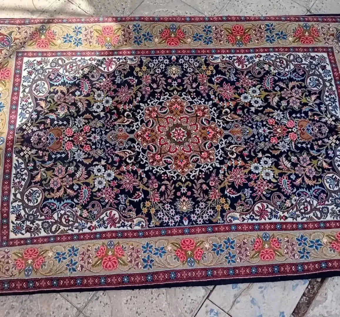 فرش زرنیمی و کناره دستبافت|فرش|تهران, یافت آباد شمالی|دیوار