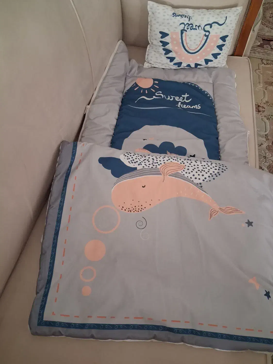 رختخواب نوزاد نو با وسایل دیگر کریر قنداق|اسباب و اثاث بچه|تهران, سازمان برنامه شمالی|دیوار