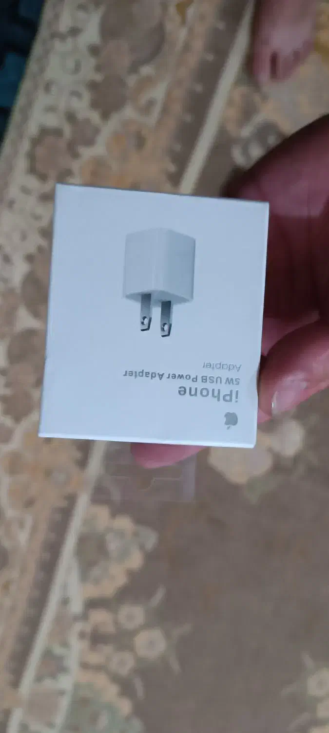 شارژکن وباسیم گوشی آیفون اصل اورجینال نو|لوازم جانبی موبایل و تبلت|پارسآباد, |دیوار