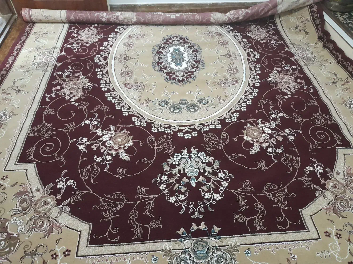 قالی نو|فرش|بم, |دیوار