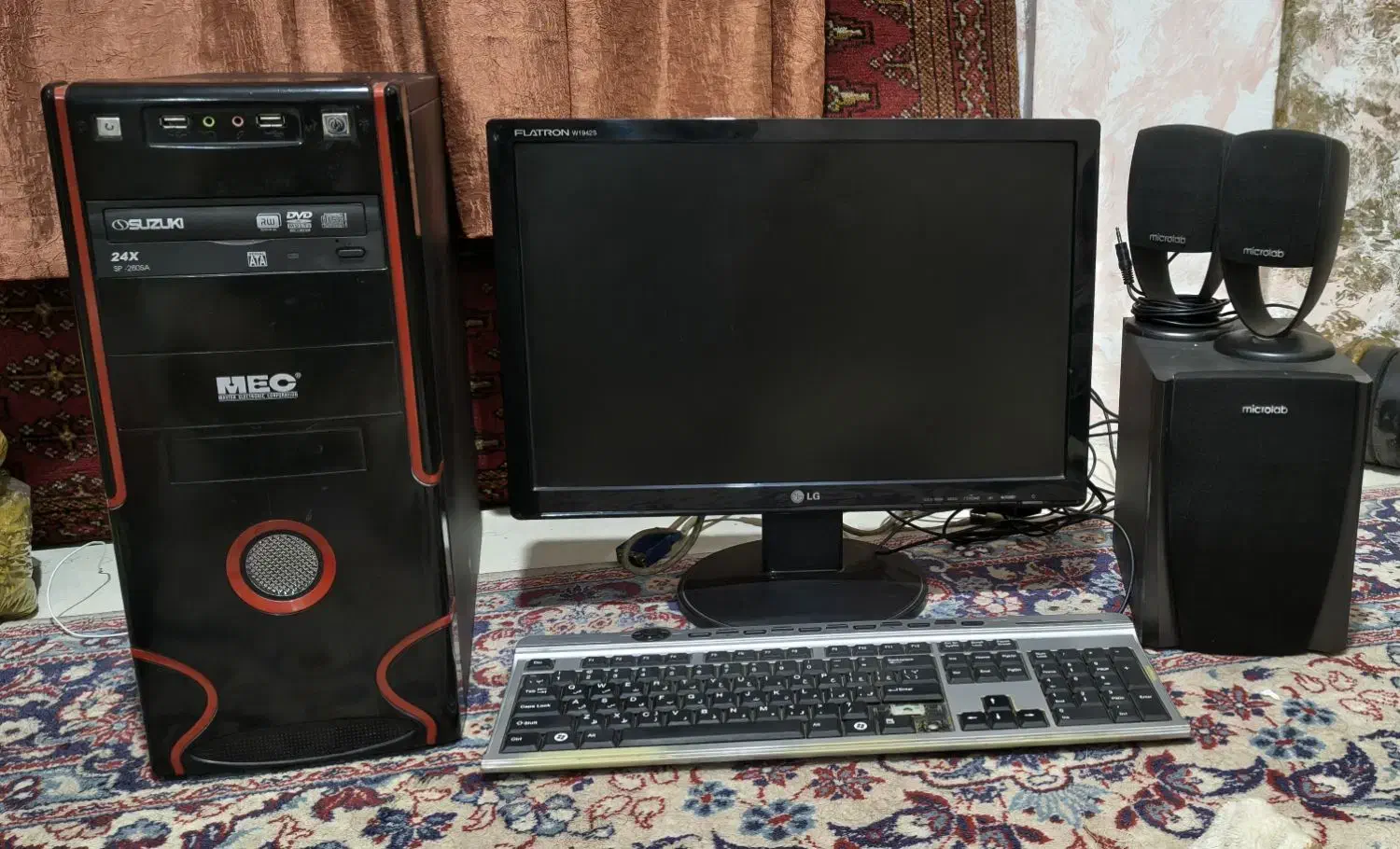 کامپیوتر با لوازم جانبی|رایانه رومیزی|تهران, دستغیب|دیوار