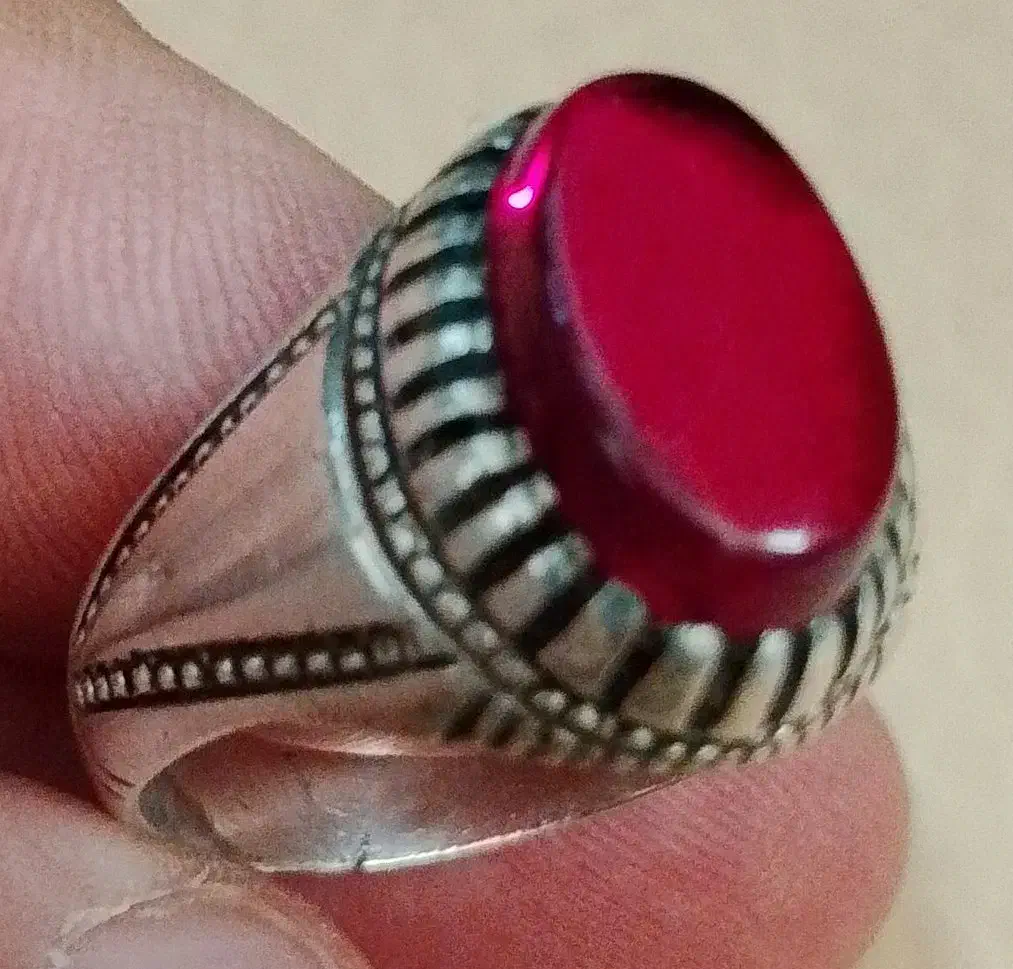 انگشتر نقره رکاب دست ساز قدیم|جواهرات|برخوار, |دیوار