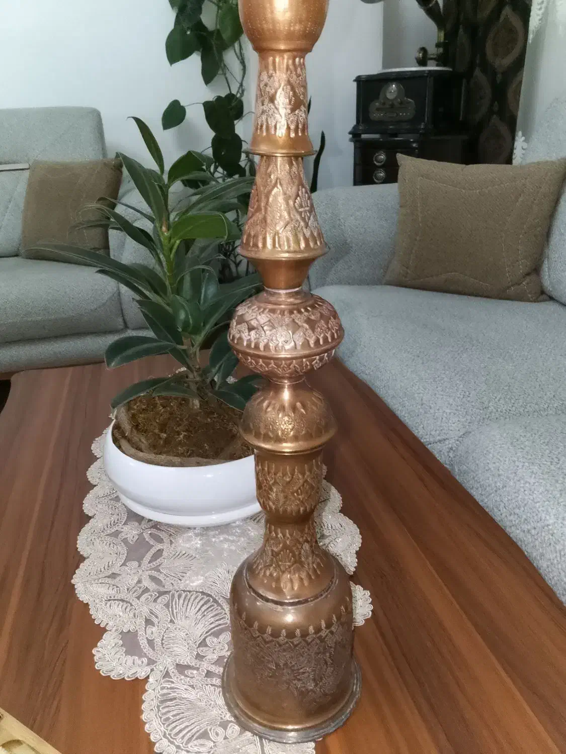 فروش قلیان آنتیک قدیمی|کلکسیون اشیاء عتیقه|مراغه, |دیوار