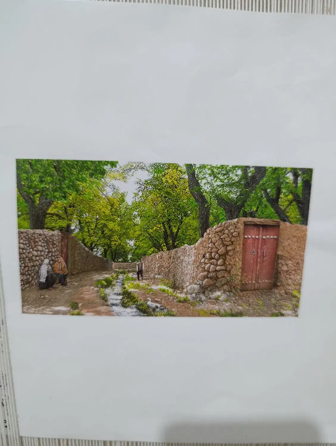 تابلو فرش نیمه کاره طرح کوچه باغ|تابلو فرش|مشهد, نوید|دیوار