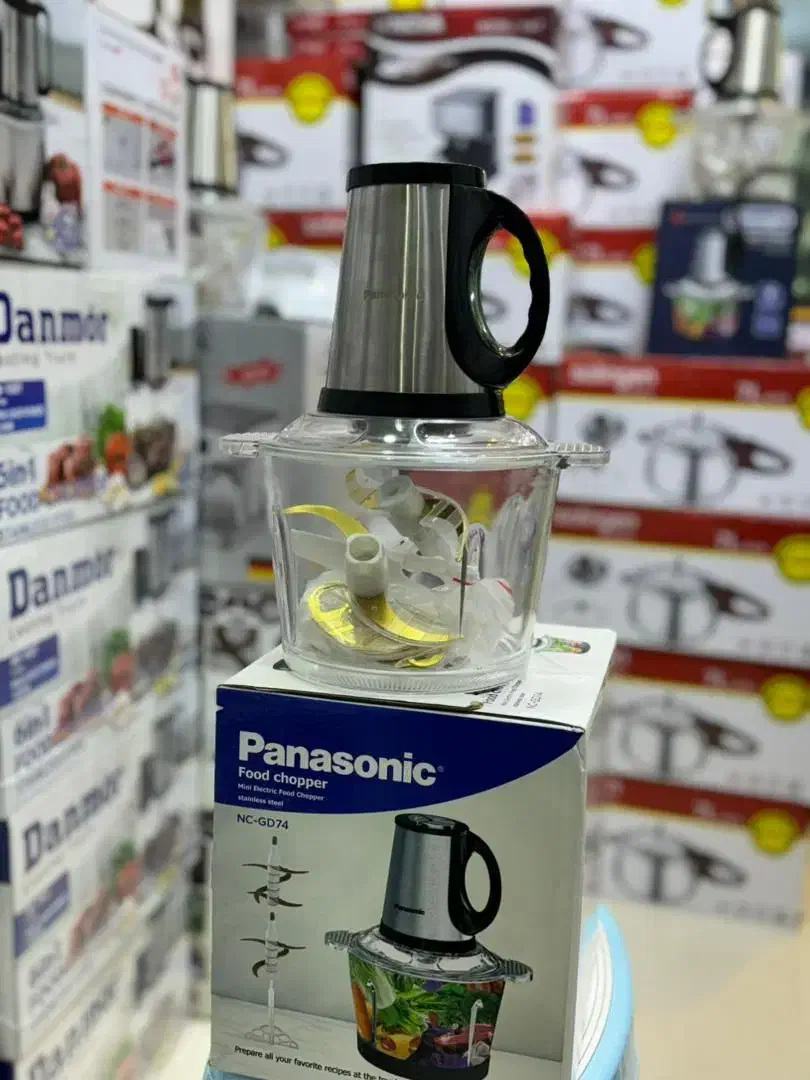 فروش ویژه خردکن پاناسونیک ۶+۴ تیغه طلایی ۳/۸ لیتری|خردکن، آسیاب، غذاساز|قدس, شهرقدس|دیوار