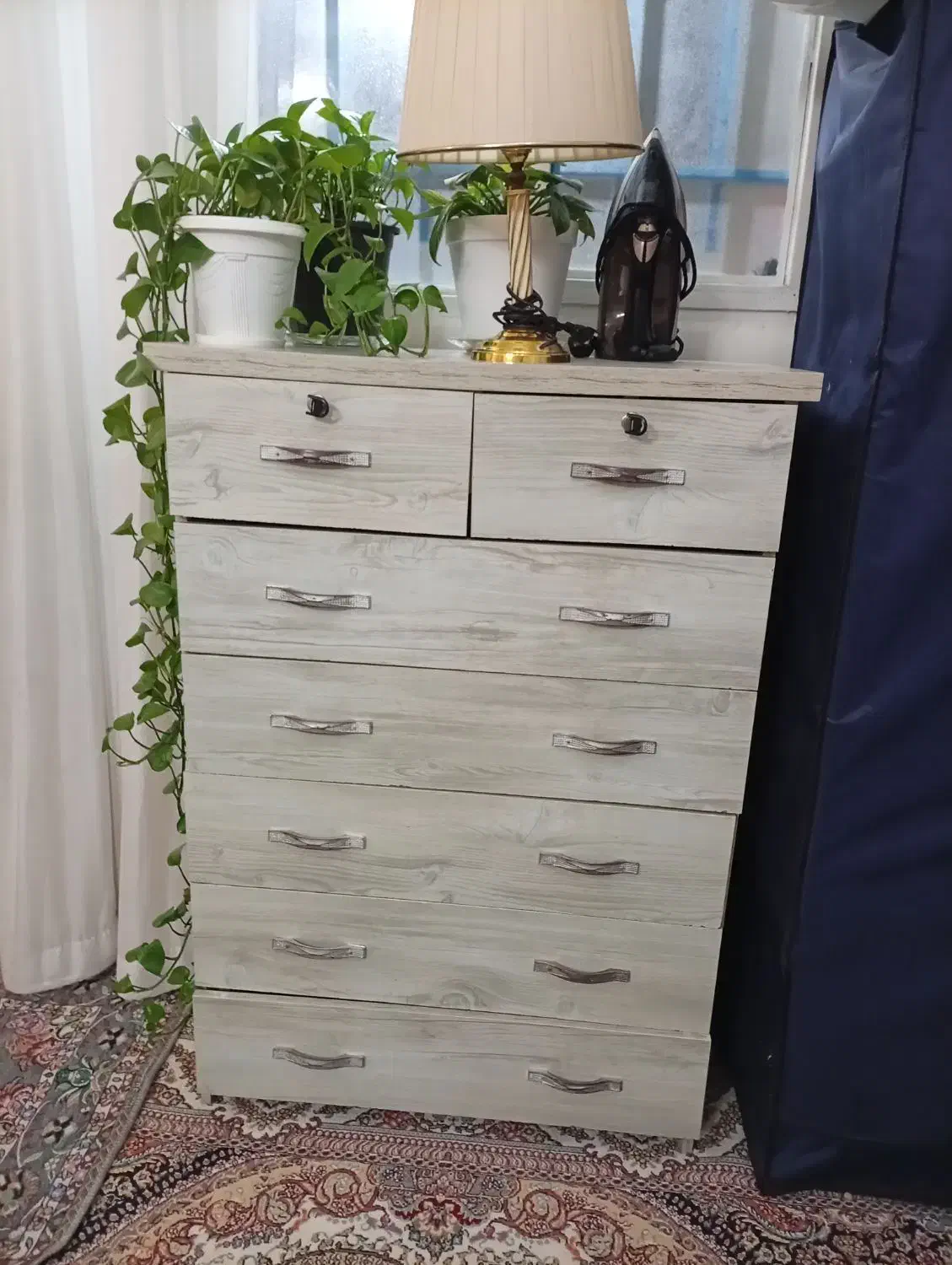 کمد برزنتی و کمد 5 کشویی|جاکفشی، کمد، دراور|قرچک, قشلاق جیتو|دیوار