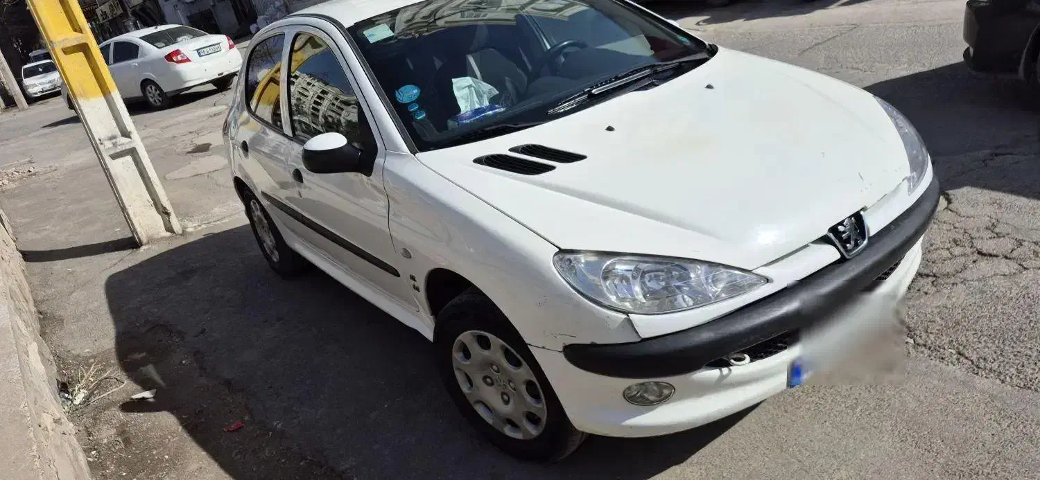 ۲۰۶ تیپ ۲ مدل ۸۸ سفید|خودرو سواری و وانت|نیشابور, شهرک فرهنگیان|دیوار