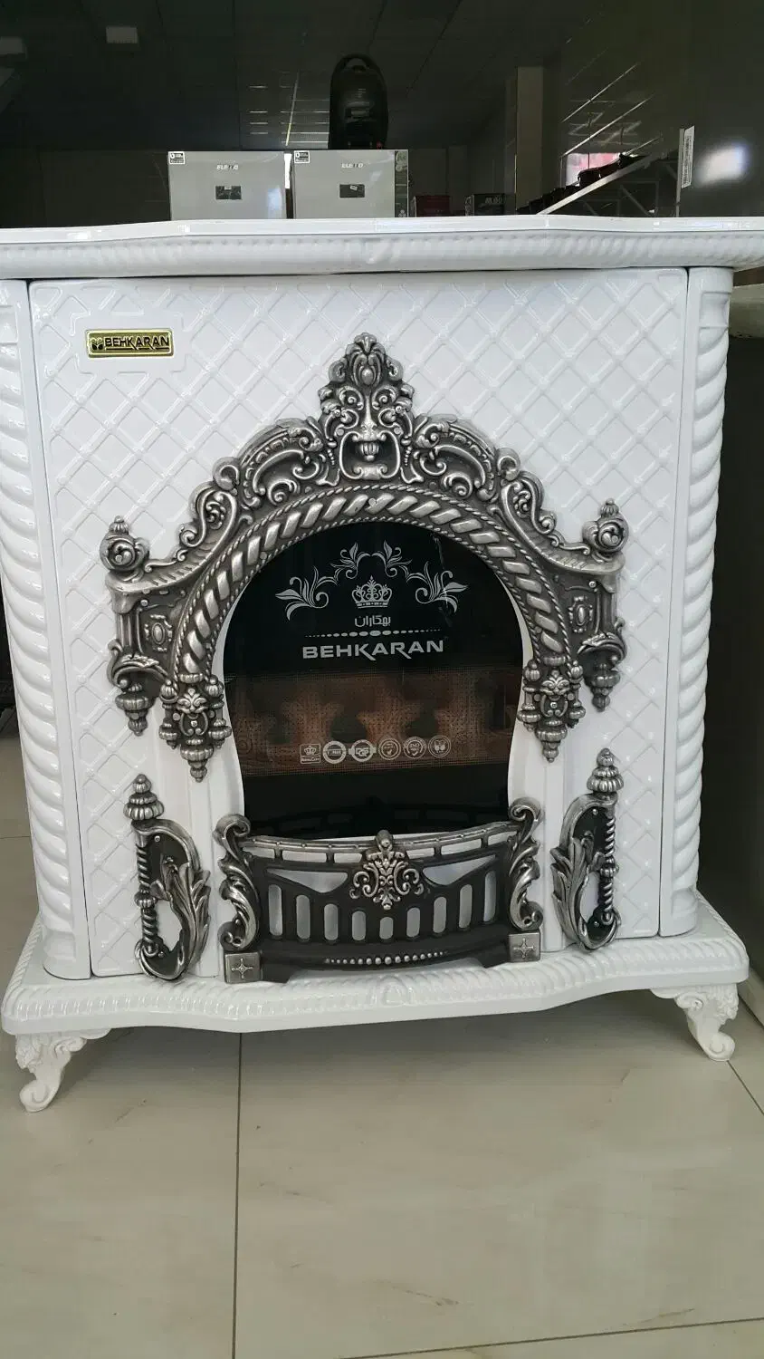 بخاری شومینه|بخاری، هیتر، شومینه|سلماس, |دیوار