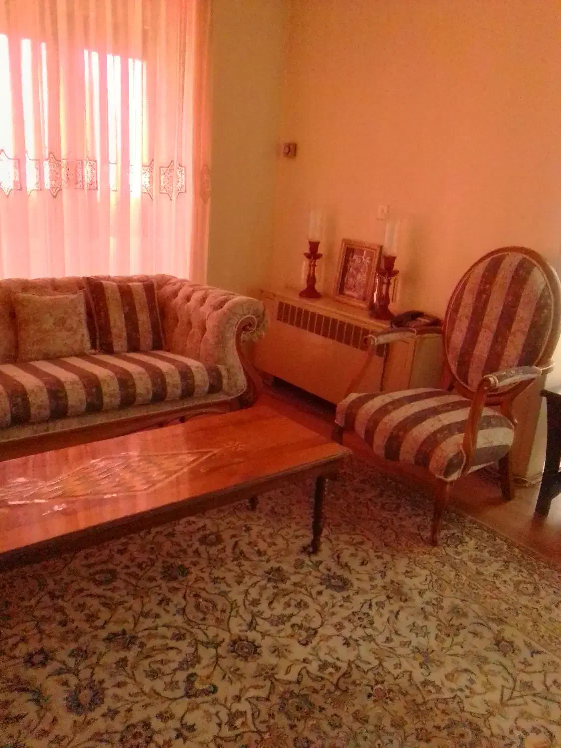 مبلمان ۵ نفره چستر (۳ تکه)|مبلمان خانگی و میز عسلی|تهران, شهرک آپادانا|دیوار