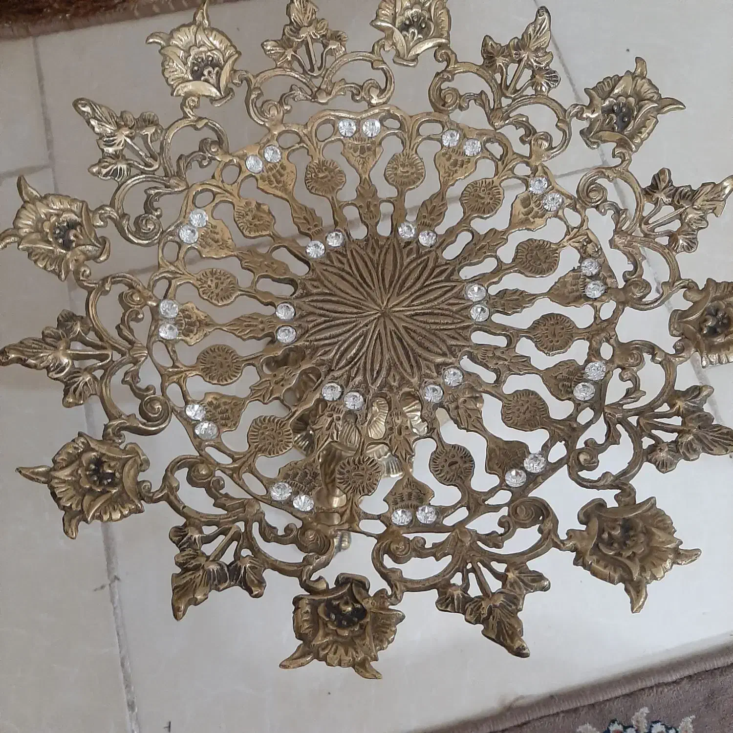 میوه خوری برنجی|صنایع دستی و سایر لوازم تزئینی|پاکدشت, پاکدشت (مامازند)|دیوار