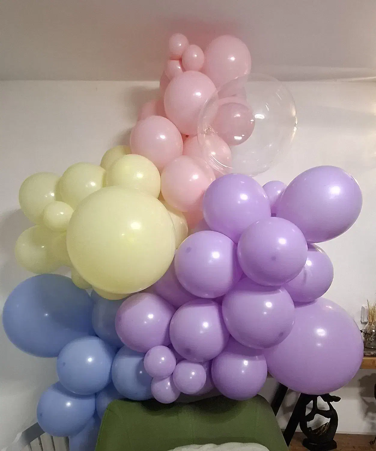 ریسه بادکنک آماده همراه ماکت کیک|صنایع دستی و سایر لوازم تزئینی|تهران, سردارجنگل|دیوار