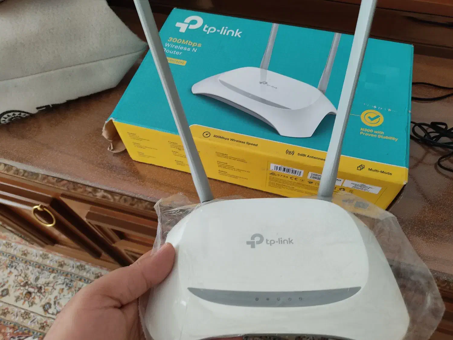 مودم تی پلینک دو آنتنه|مودم و تجهیزات شبکه|ری, هاشم‌آباد|دیوار