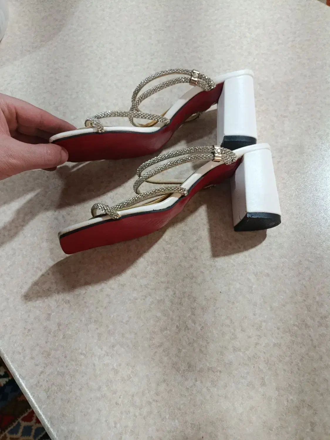 کفش مجلسی کفش عروس برشکا|کیف، کفش، کمربند|رشت, گلسار|دیوار