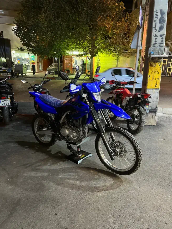 رنگ آبی Wr155 مدل ۱۴۰۳|موتورسیکلت|قزوین, |دیوار