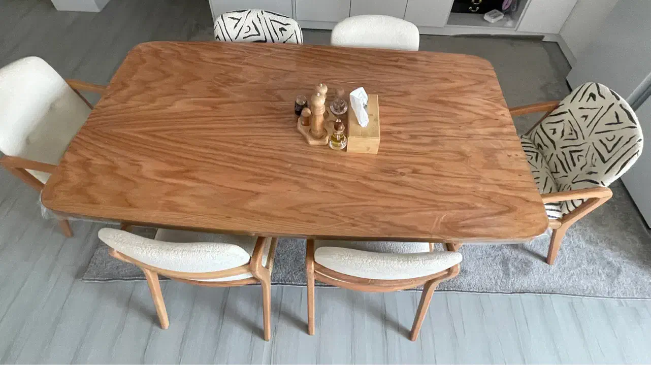 میز غذاخوری|میز و صندلی غذاخوری|بندر گناوه, |دیوار