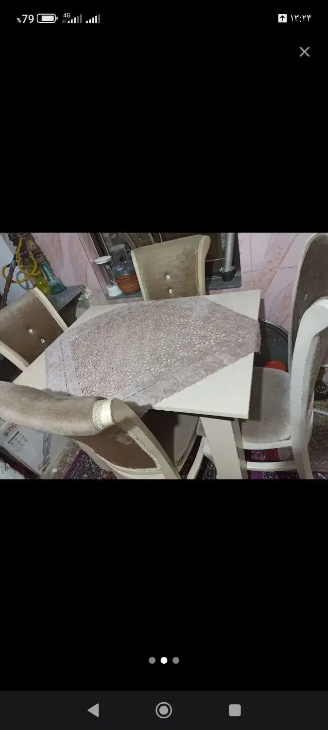 نهارخوری4نفره|میز و صندلی غذاخوری|مشگین شهر, |دیوار