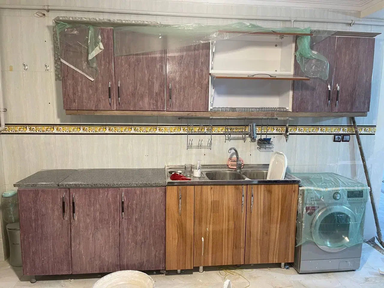 کابینت|آب‌چکان و نظم‌دهنده ظروف|نهاوند, |دیوار