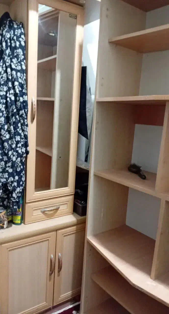 کتابخانه و جاکفشی سالم و محکم ست هم|کتابخانه، شلف، قفسههای دیواری|فردیس, شهرک شهید حسینی|دیوار