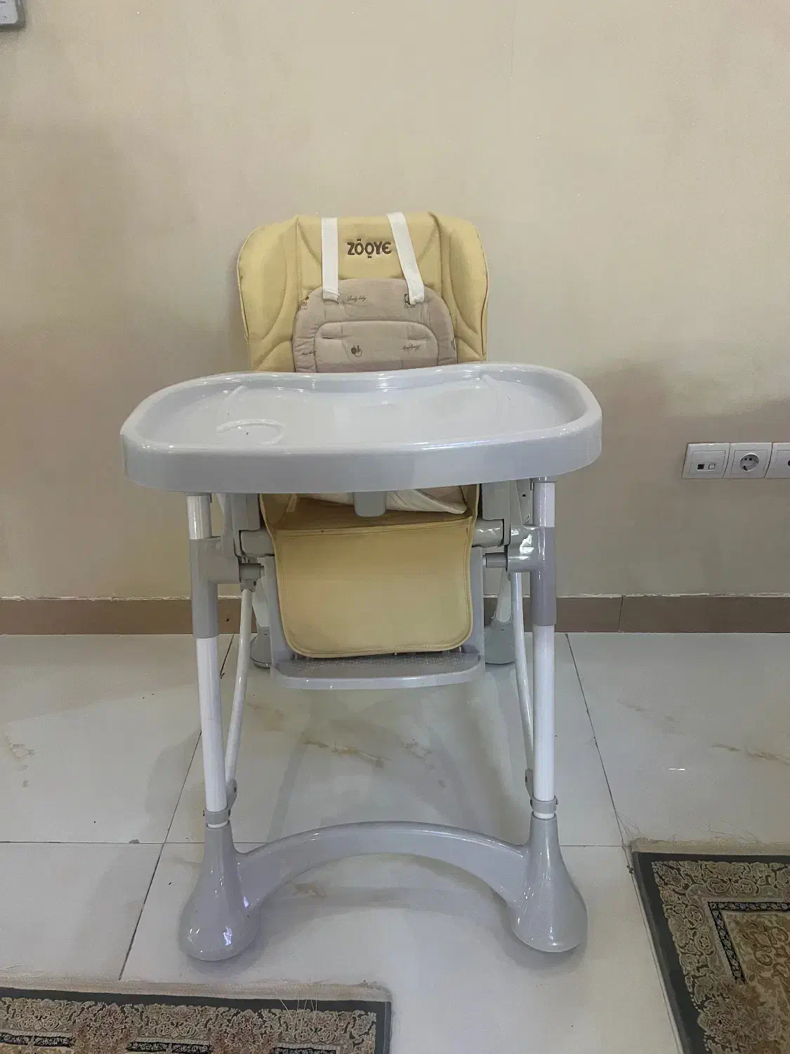 صندلی غذای کودک مارک zoye|تخت و صندلی بچه|اسلام‌شهر, شهرک قائمیه|دیوار