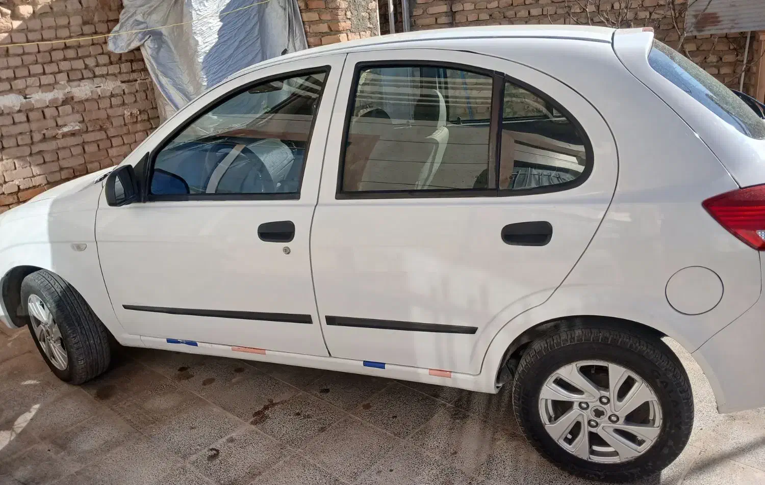 تیبا ۲مدل ۹۶ بدون رنگ شاسی سالم بیمه یک ماه|خودرو سواری و وانت|کاشمر, |دیوار