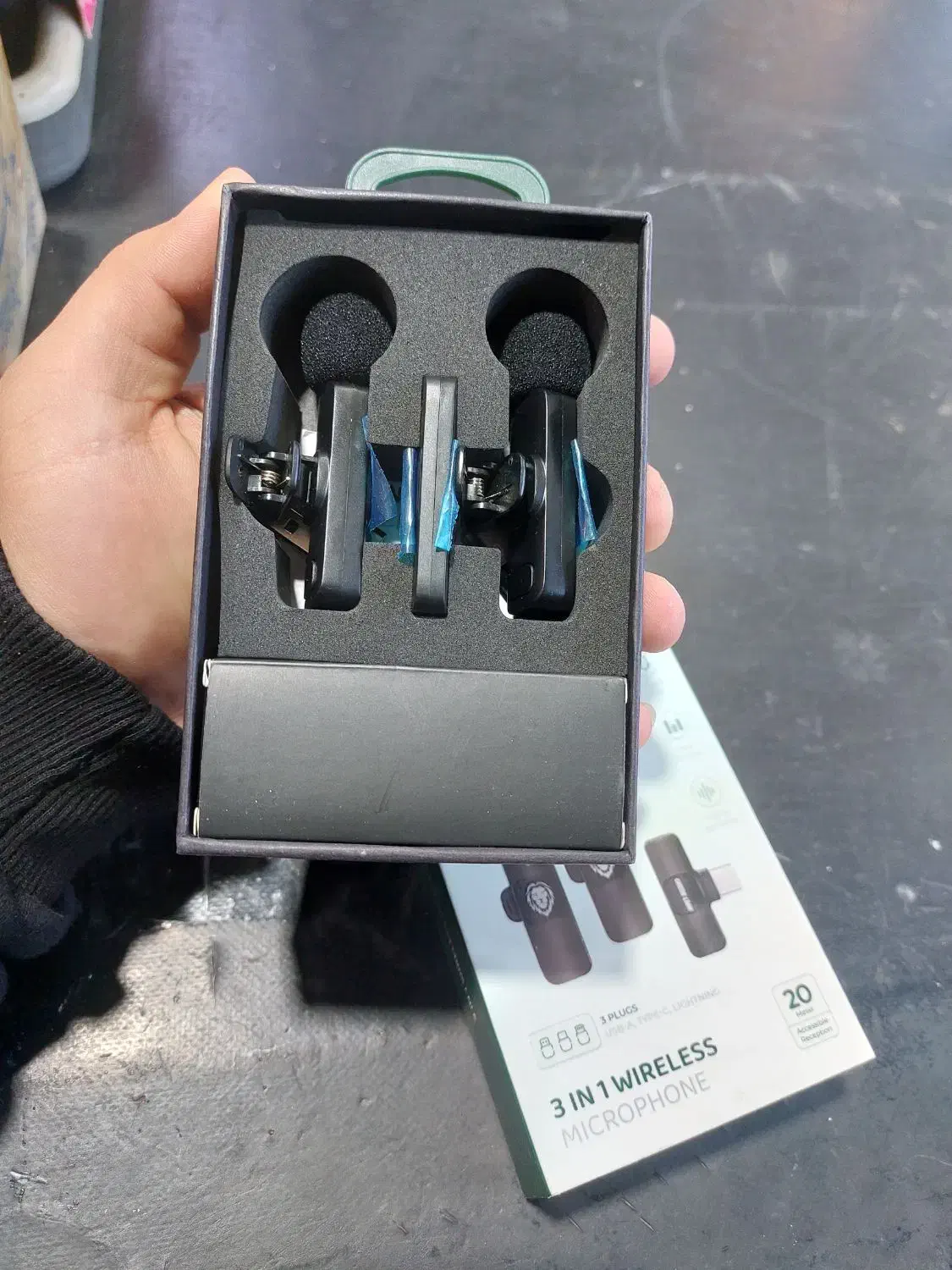 میکروفون بی سیم گرین لاین (آکبند)|لوازم جانبی موبایل و تبلت|تربت جام, یحیی آباد|دیوار