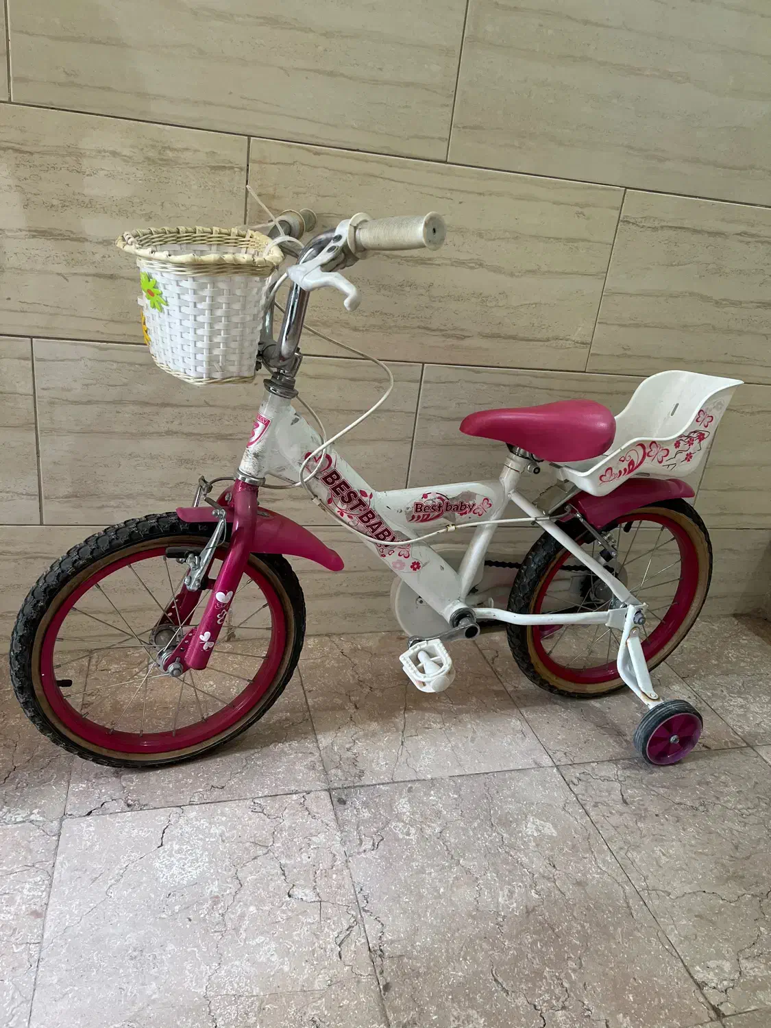 دوچرخه دخترانه|دوچرخه، اسکیت، اسکوتر|قدس, شهر‌قدس|دیوار