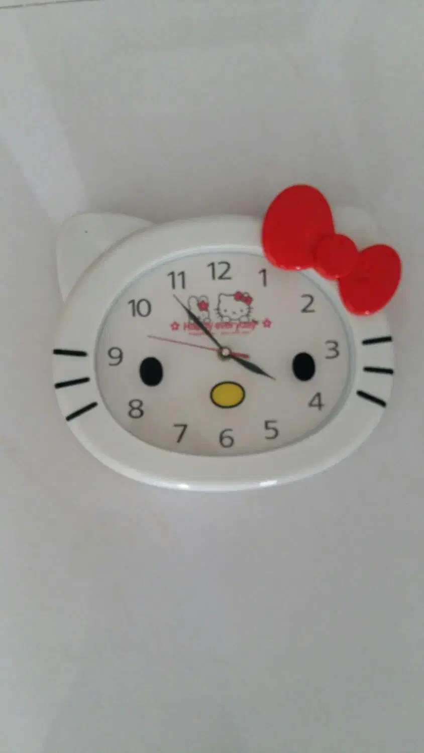 ساعت دیواری دخترانه|ساعت دیواری و تزئینی|مشهد, شهرک لشکر (شهرک غرب)|دیوار