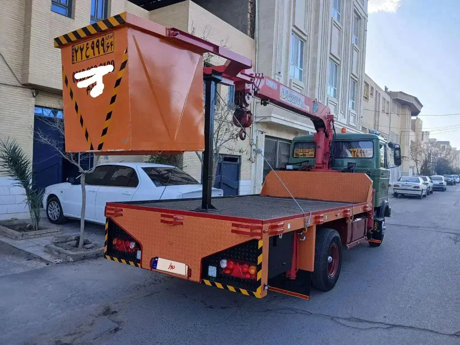 خاور 808 جرثقیل|خودرو سنگین|یزد, |دیوار